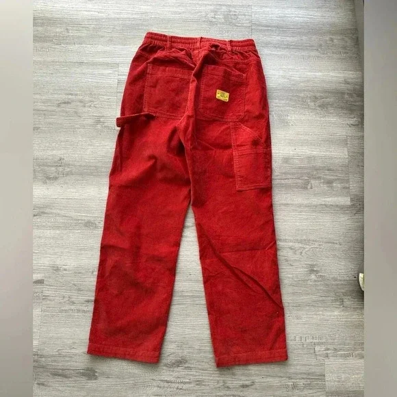 Urban outfitters corduroy pants straight leg Sz M distressed comfy - Picture 2 of 4